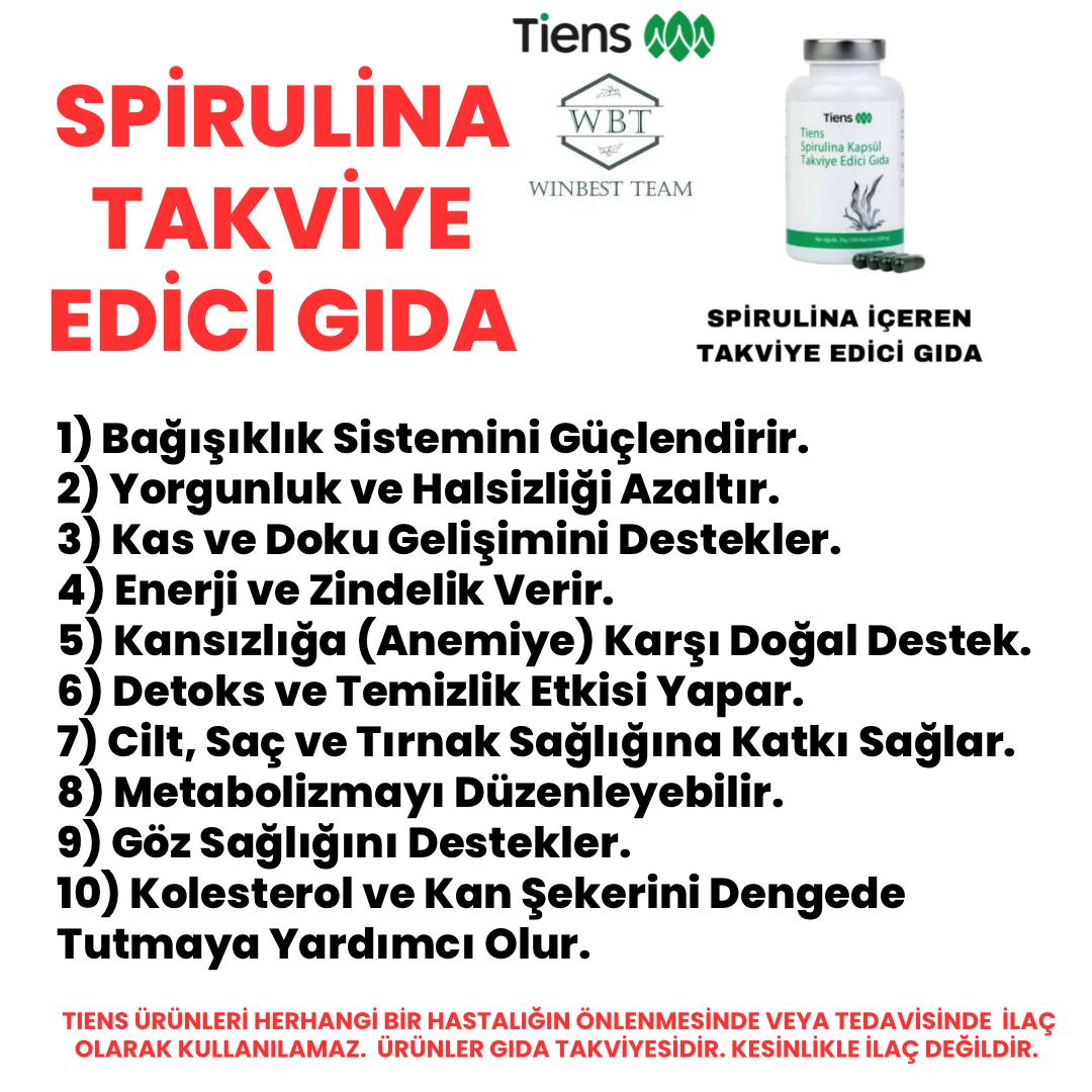 Spirulina Kapsül Bilgisi